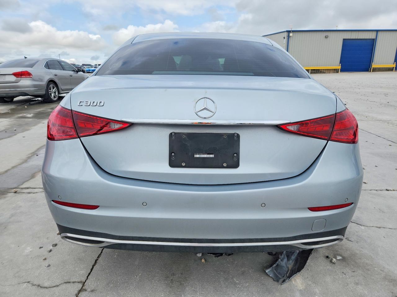 2024 Mercedes-benz C 300 Silver vin: W1KAF4GB2RR182462