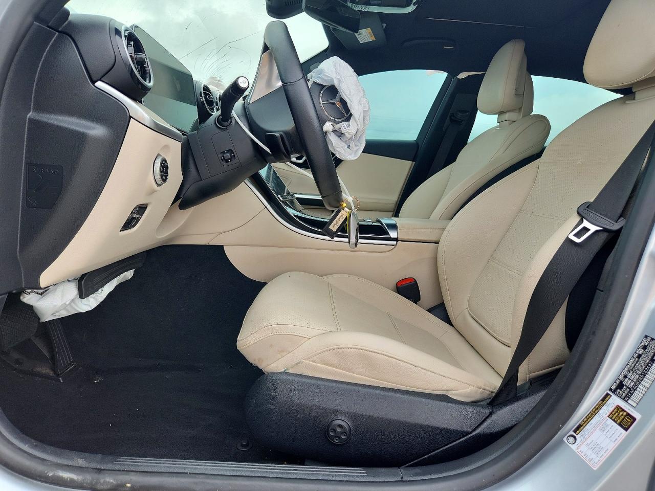 2024 Mercedes-benz C 300 Silver vin: W1KAF4GB2RR182462