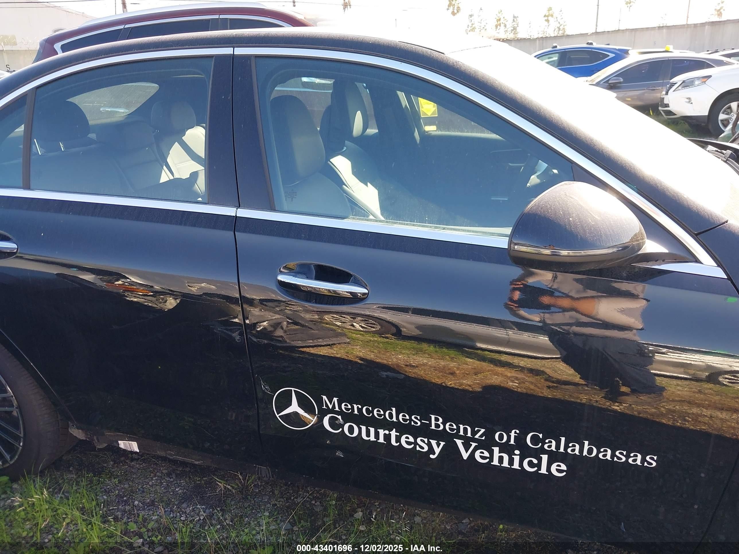 2025 Mercedes-benz C 300   Black vin: W1KAF4GB4SR238973