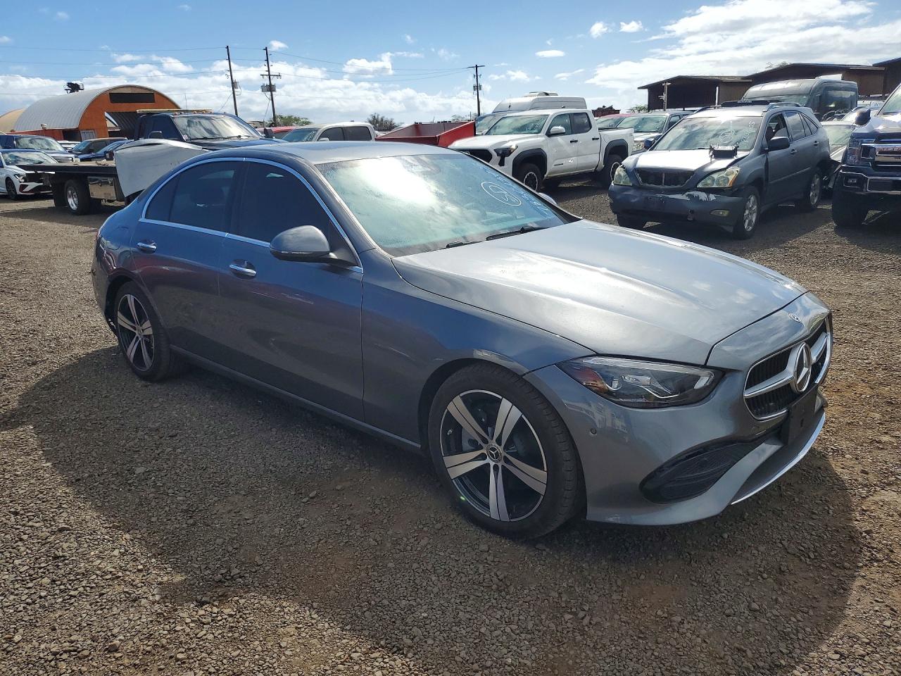 2025 Mercedes-benz C 300 Gray vin: W1KAF4GB4SR283816