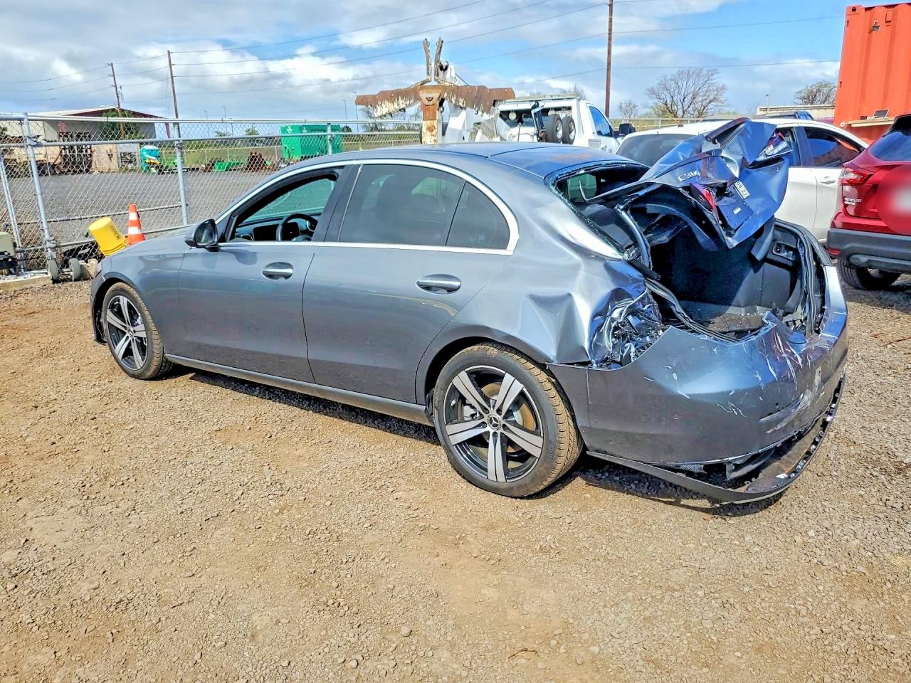 2025 Mercedes-benz C 300 Gray vin: W1KAF4GB4SR283816