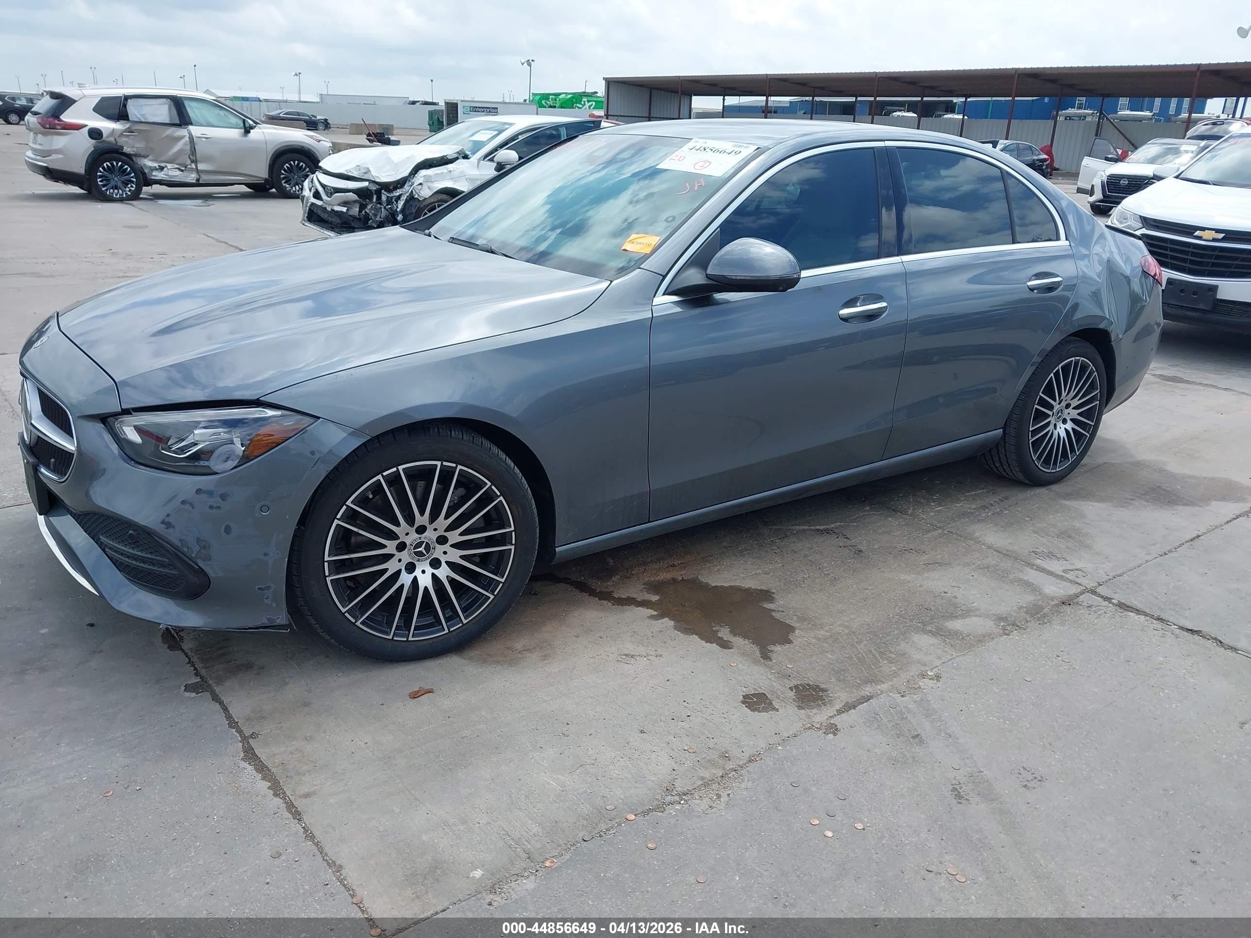 2024 Mercedes-benz C 300   Серый vin: W1KAF4GB5RR197196