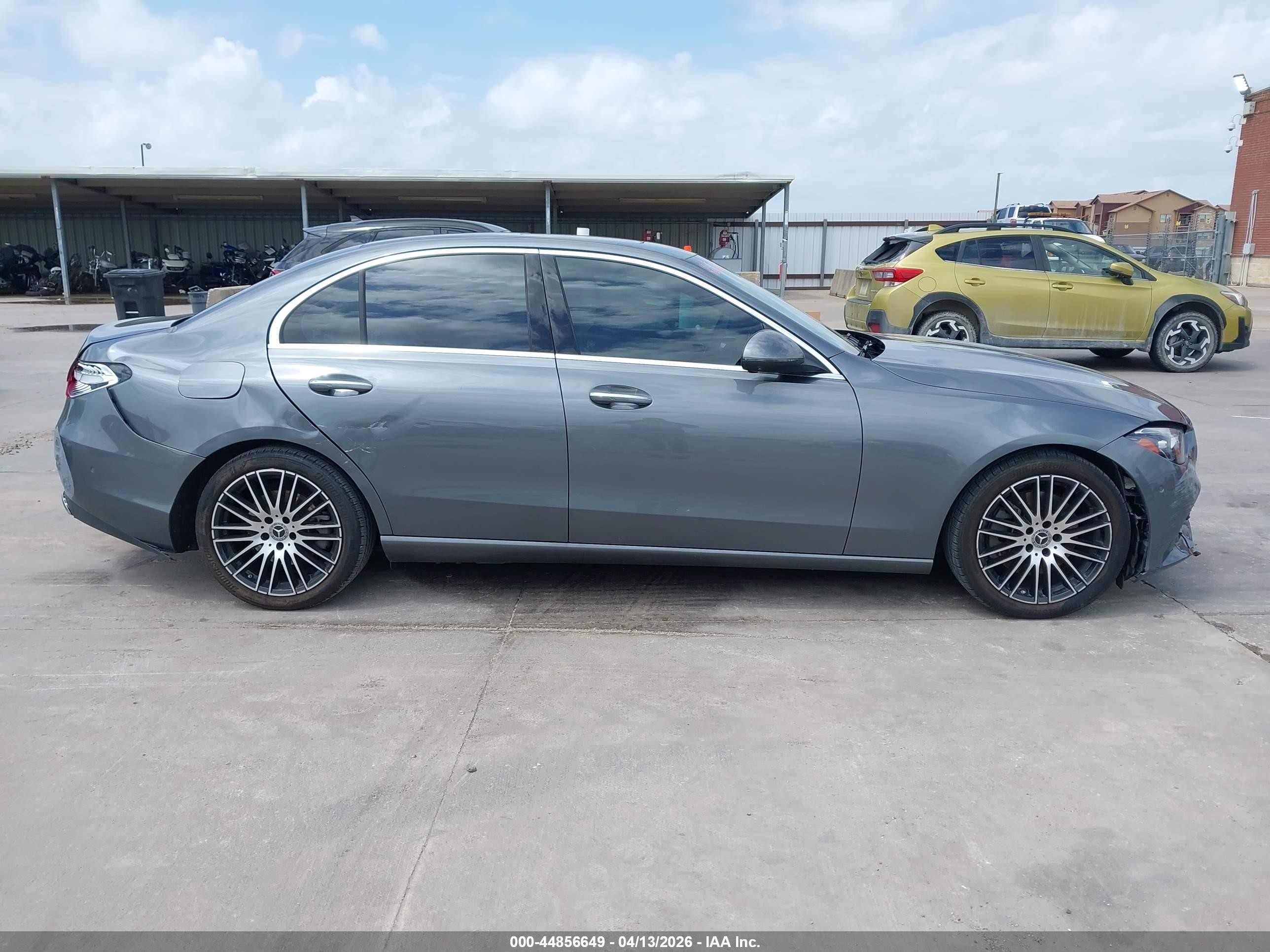 2024 Mercedes-benz C 300   Серый vin: W1KAF4GB5RR197196