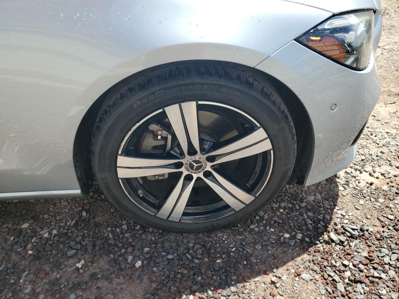 2023 Mercedes-benz C 300 Серебряный vin: W1KAF4GB6PR082491 Damage: Right Front Wheel, Curb Rash, 1 To 2 Inches