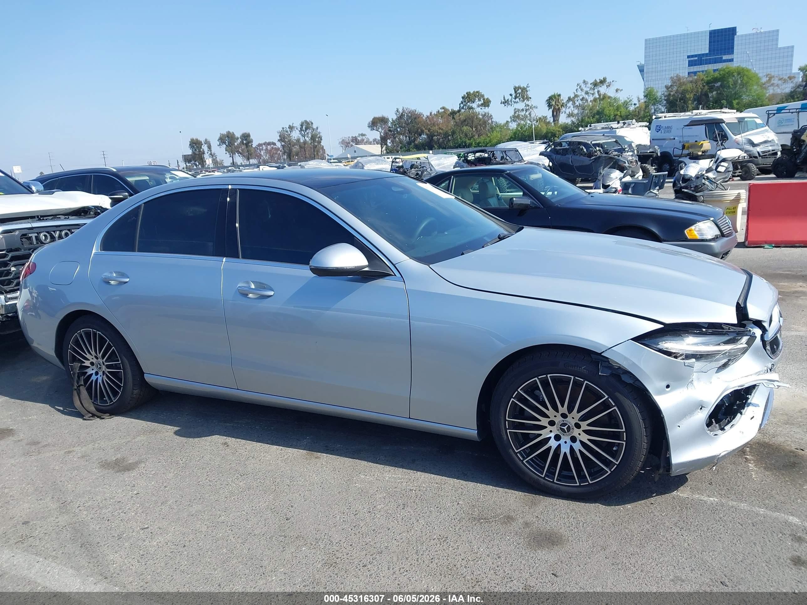 2026 Mercedes-benz C 300 Серебряный vin: W1KAF4GBXTR317193