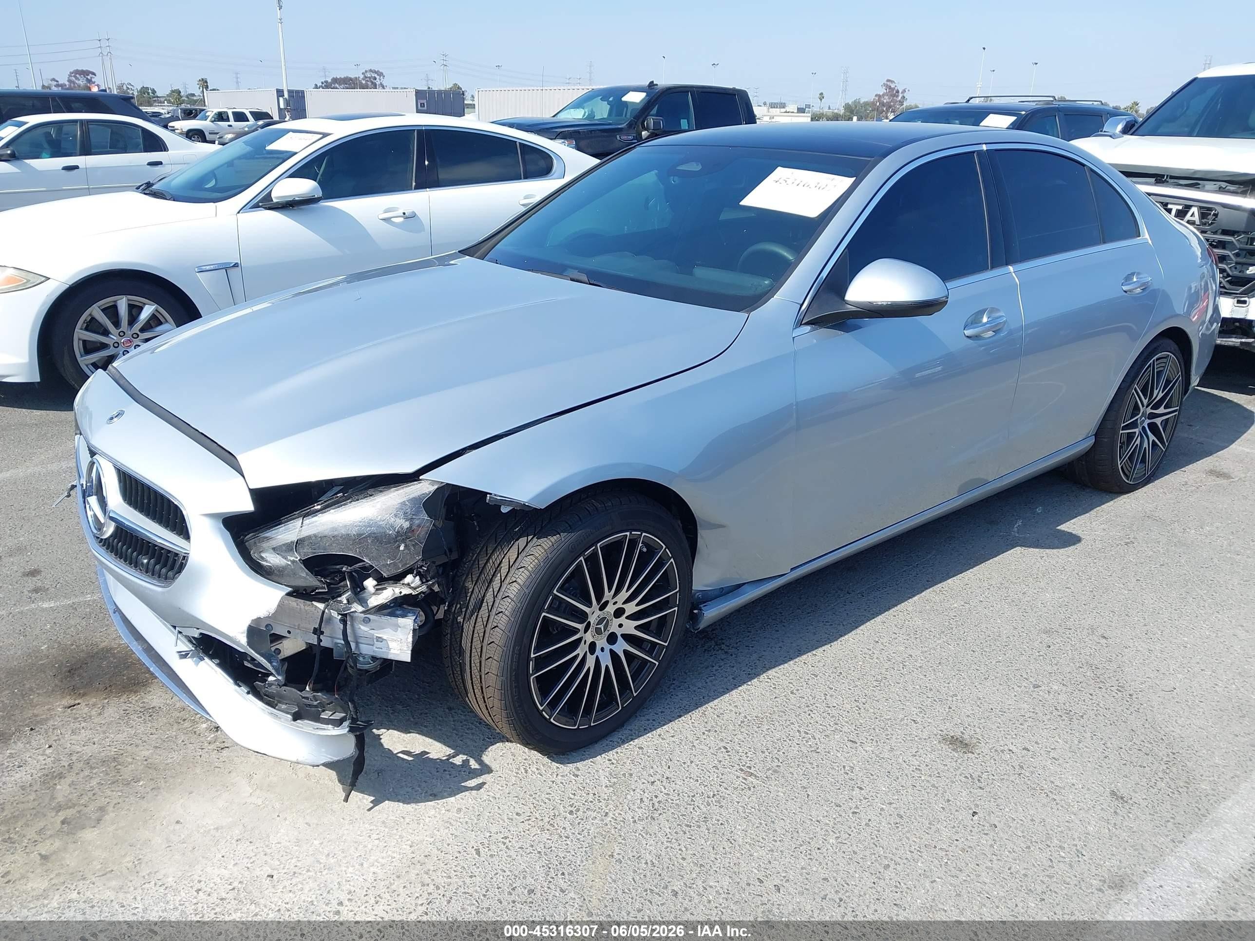 2026 Mercedes-benz C 300 Серебряный vin: W1KAF4GBXTR317193