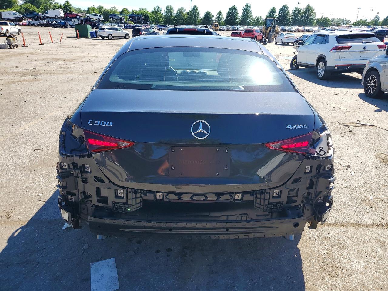 2023 Mercedes-benz C 300 4matic Gray vin: W1KAF4HB0PR142053