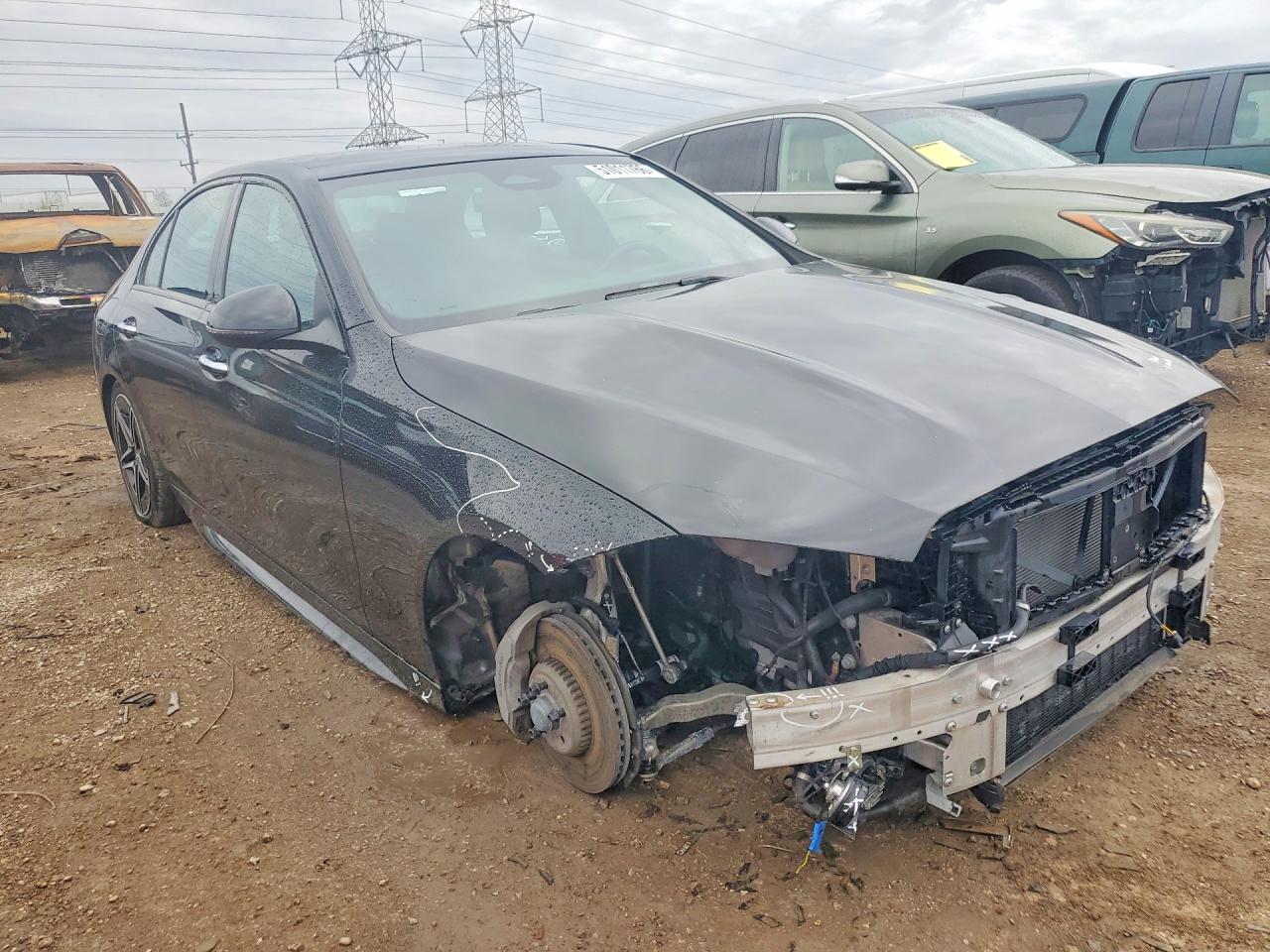2023 Mercedes-benz C 300 4matic Черный vin: W1KAF4HB2PR069090