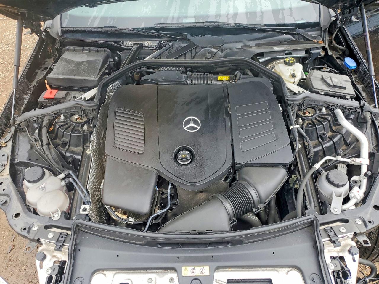 2023 Mercedes-benz C 300 4matic Черный vin: W1KAF4HB2PR069090
