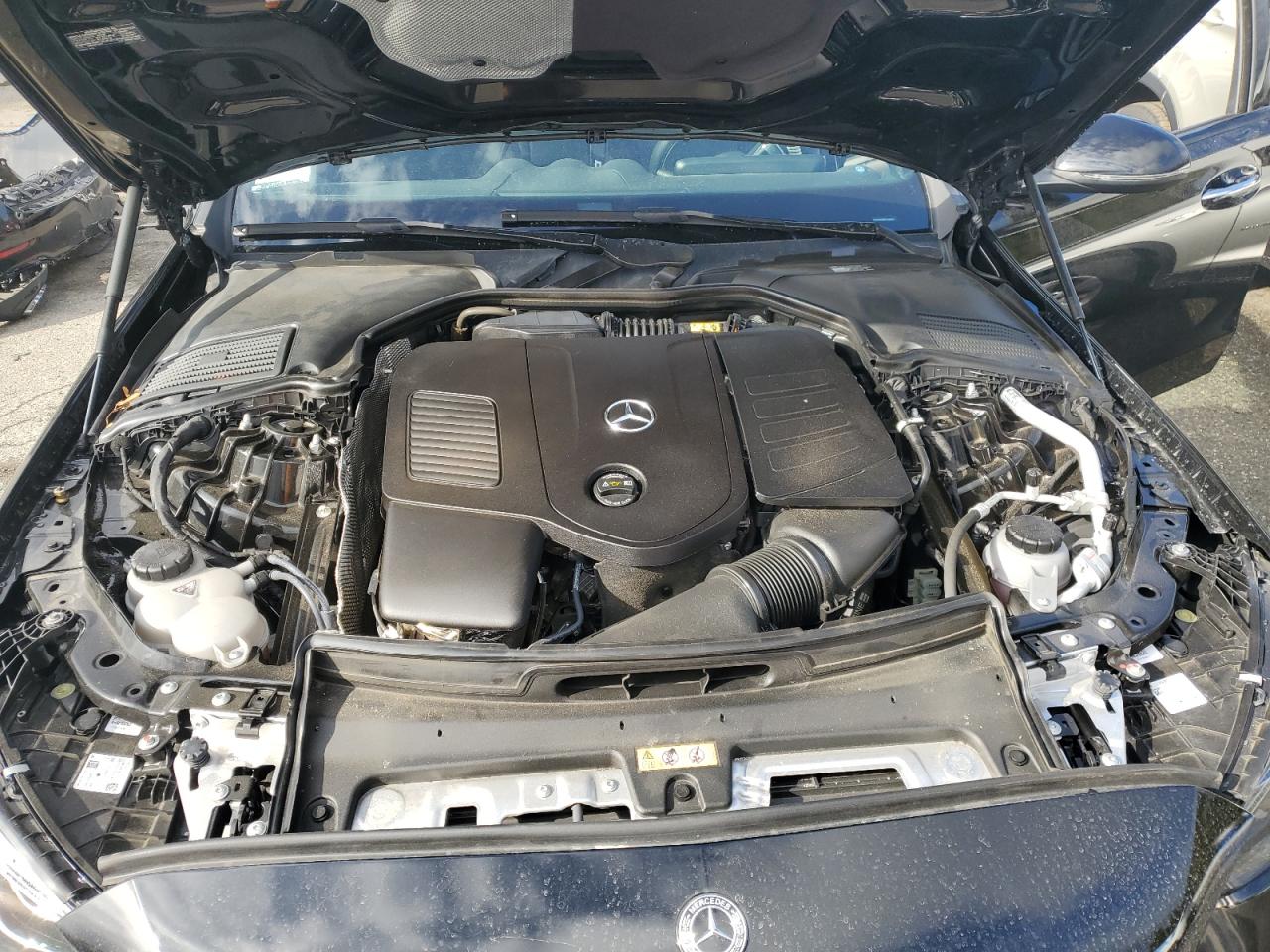 2023 Mercedes-benz C 300 4matic Черный vin: W1KAF4HB2PR146024