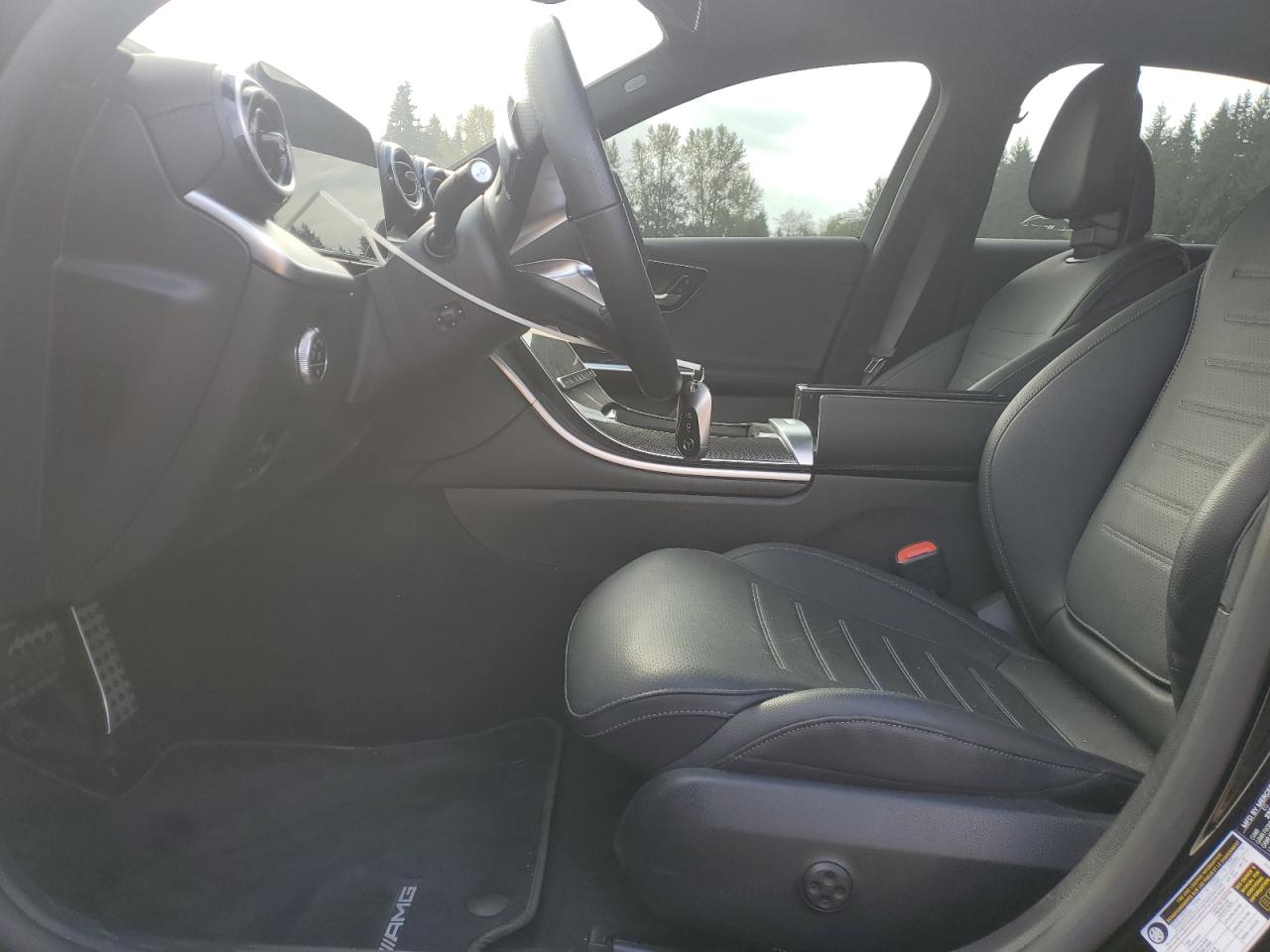 2023 Mercedes-benz C 300 4matic Черный vin: W1KAF4HB2PR146024