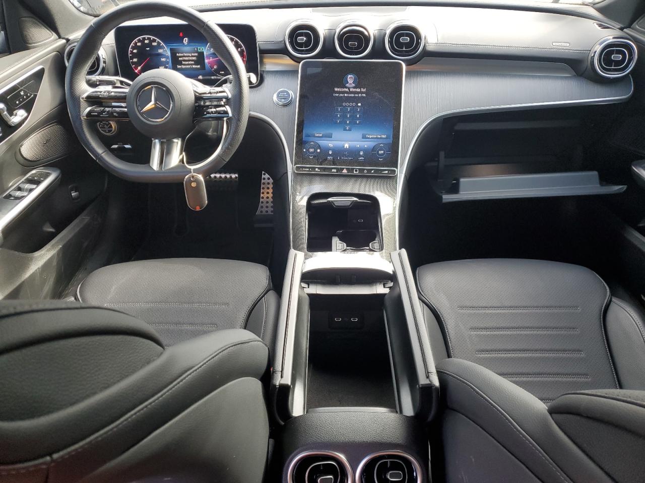 2023 Mercedes-benz C 300 4matic Черный vin: W1KAF4HB2PR146024