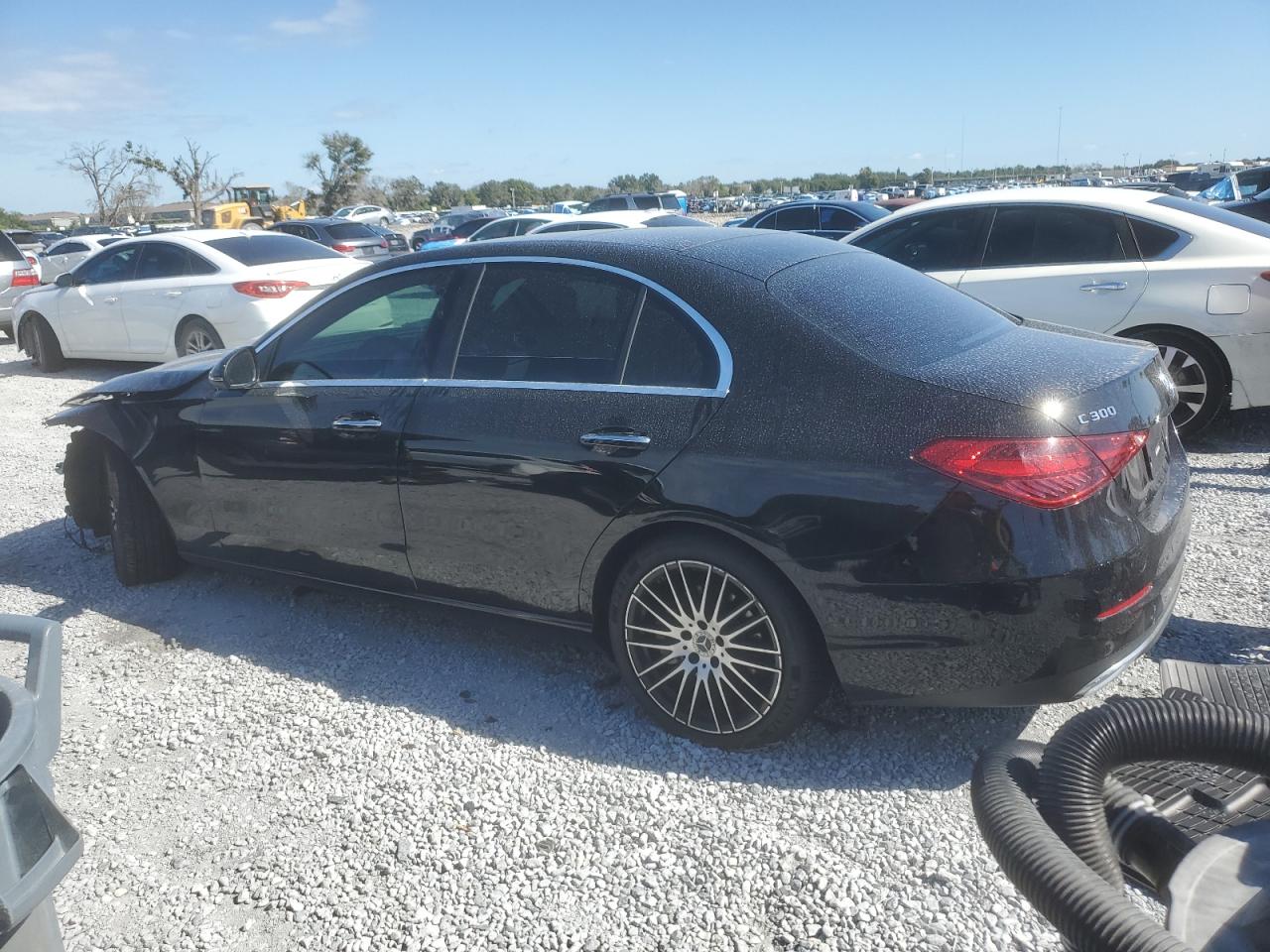 2022 Mercedes-benz C 300 4matic Black vin: W1KAF4HB5NR035206