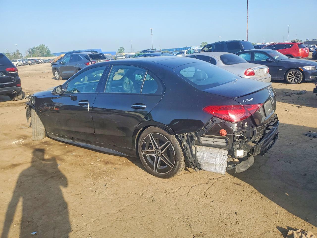 2024 Mercedes-benz C 300 4matic Black vin: W1KAF4HB5RR174614
