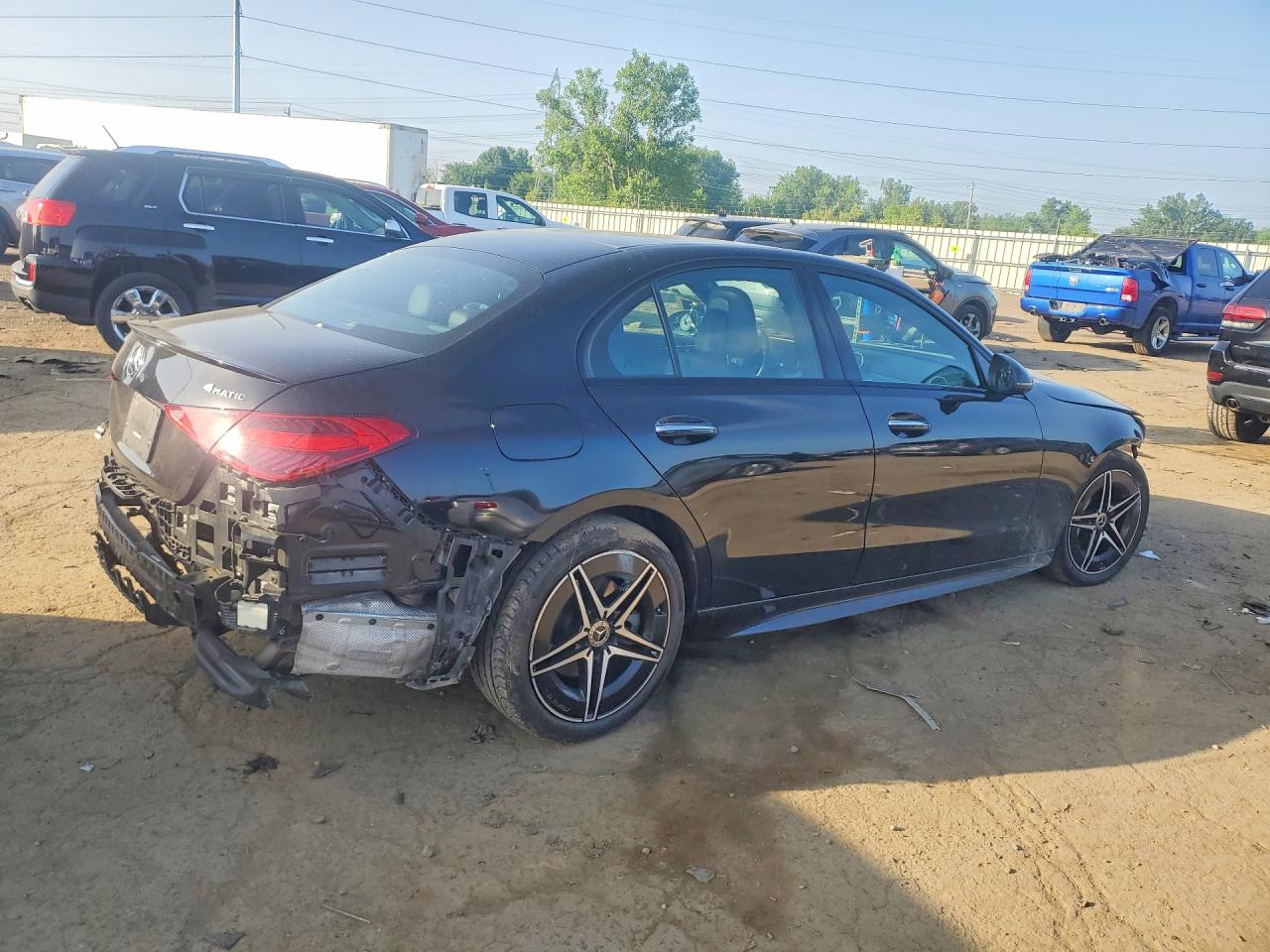 2024 Mercedes-benz C 300 4matic Black vin: W1KAF4HB5RR174614