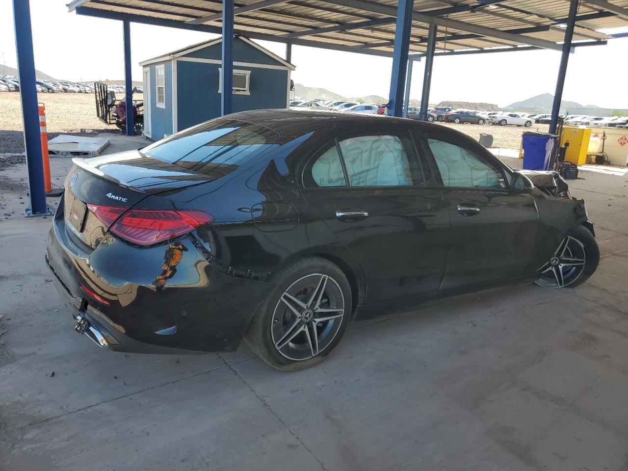 2024 Mercedes-benz C 300 4matic Black vin: W1KAF4HB6RR233590