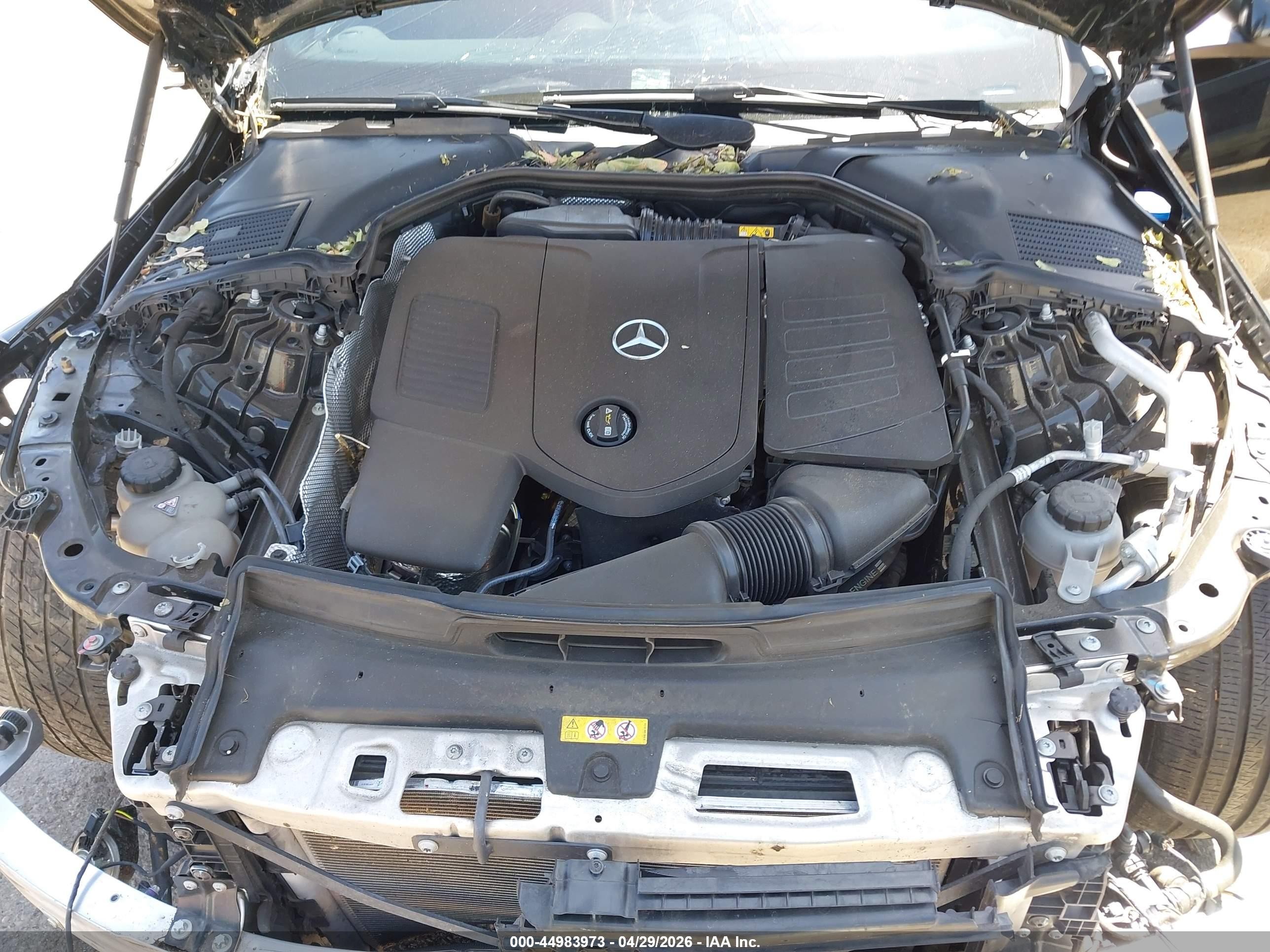 2024 Mercedes-benz C 300 Черный vin: W1KAF4HB7RR182262