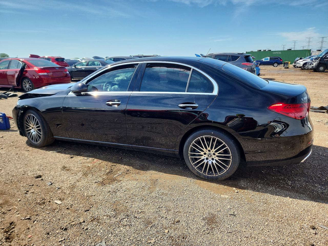 2024 Mercedes-benz C 300 4matic Черный vin: W1KAF4HB8RR224440