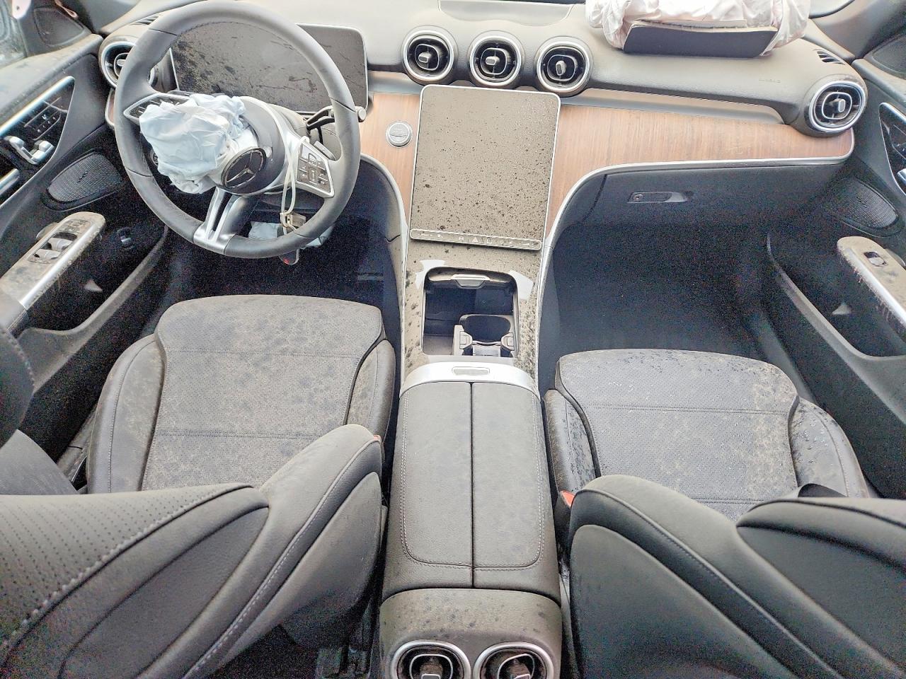 2024 Mercedes-benz C 300 4matic Черный vin: W1KAF4HB8RR224440