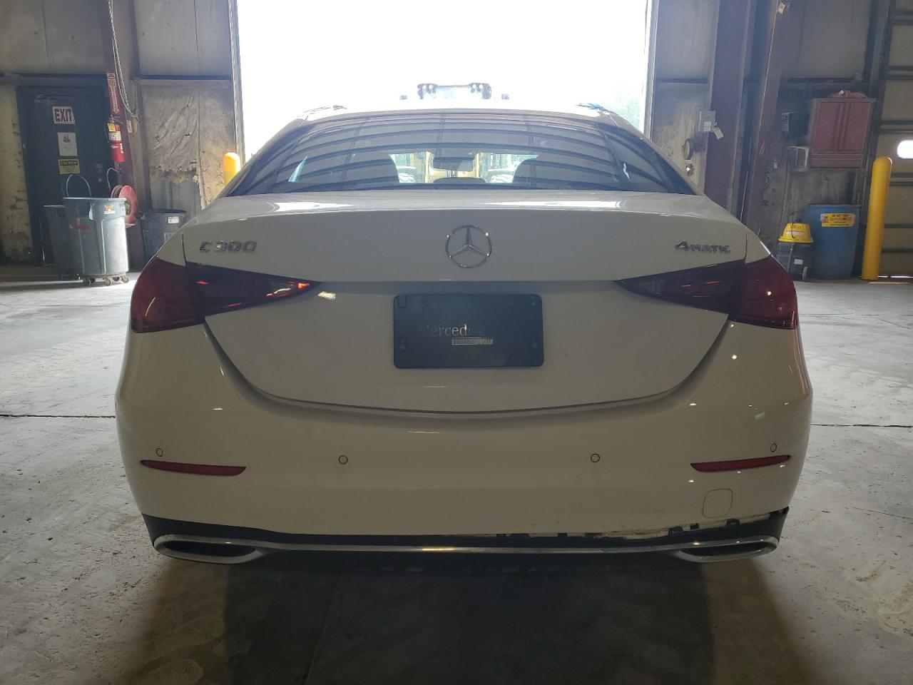 2022 Mercedes-benz C 300 4matic White vin: W1KAF4HB9NR050923