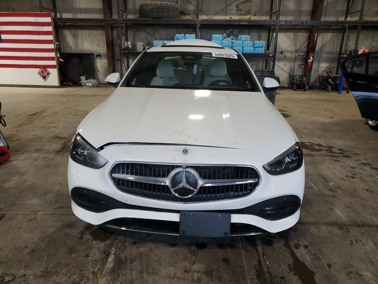 2022 Mercedes-benz C 300 4matic White vin: W1KAF4HB9NR050923