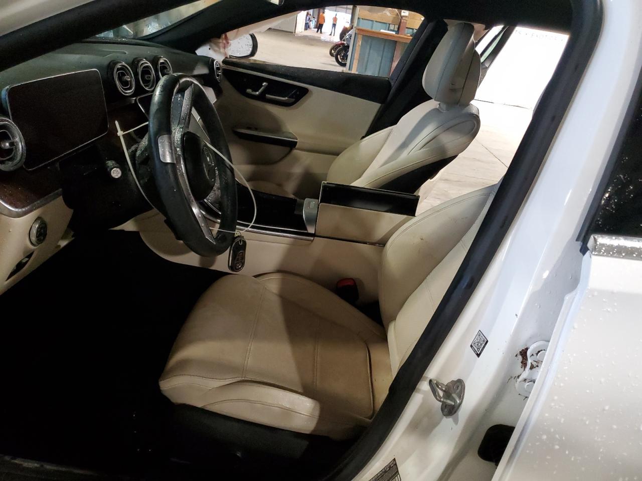2022 Mercedes-benz C 300 4matic White vin: W1KAF4HB9NR050923