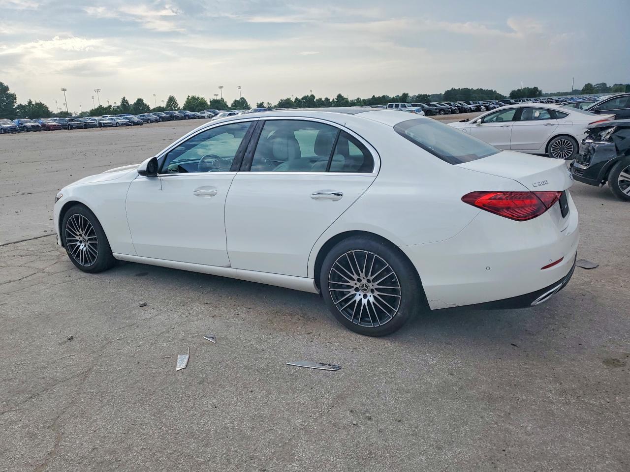 2025 Mercedes-benz C 300 4matic White vin: W1KAF4HB9SR254701