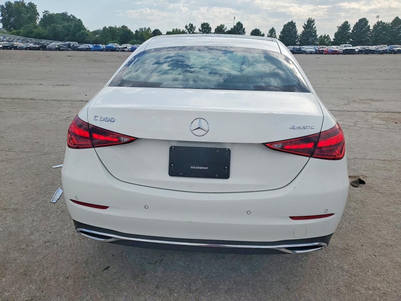2025 Mercedes-benz C 300 4matic White vin: W1KAF4HB9SR254701