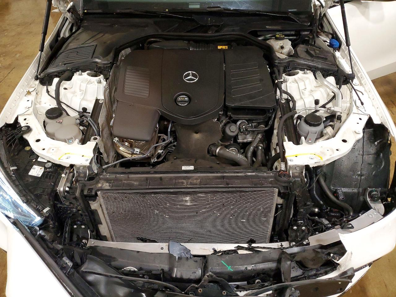 2023 Mercedes-benz C 300 4matic Белый vin: W1KAF4HBXPR123476