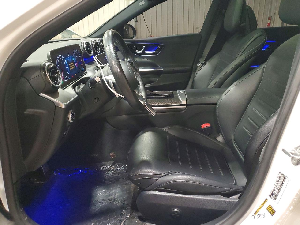 2023 Mercedes-benz C 300 4matic Белый vin: W1KAF4HBXPR123476
