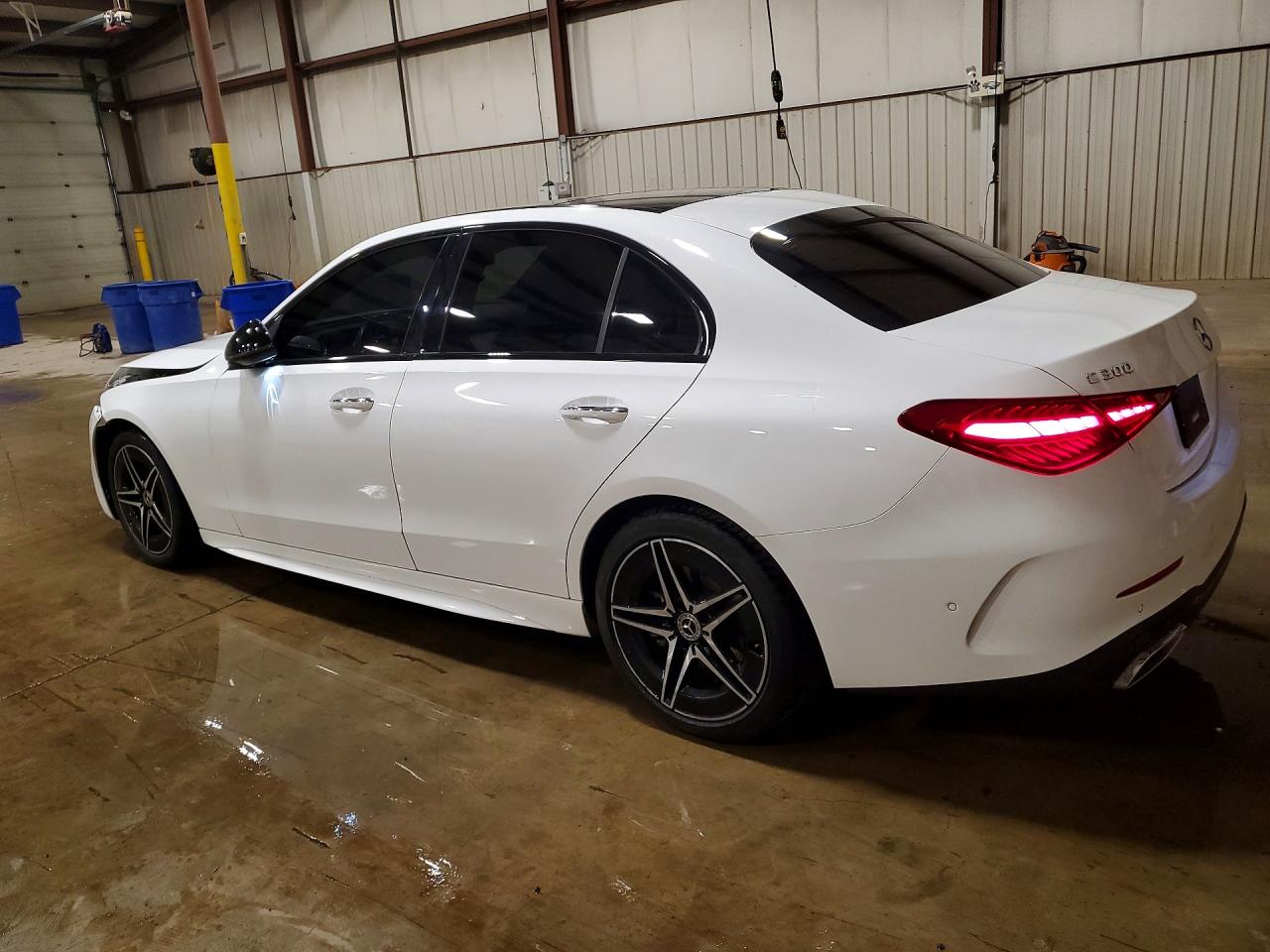 2023 Mercedes-benz C 300 4matic Белый vin: W1KAF4HBXPR123476