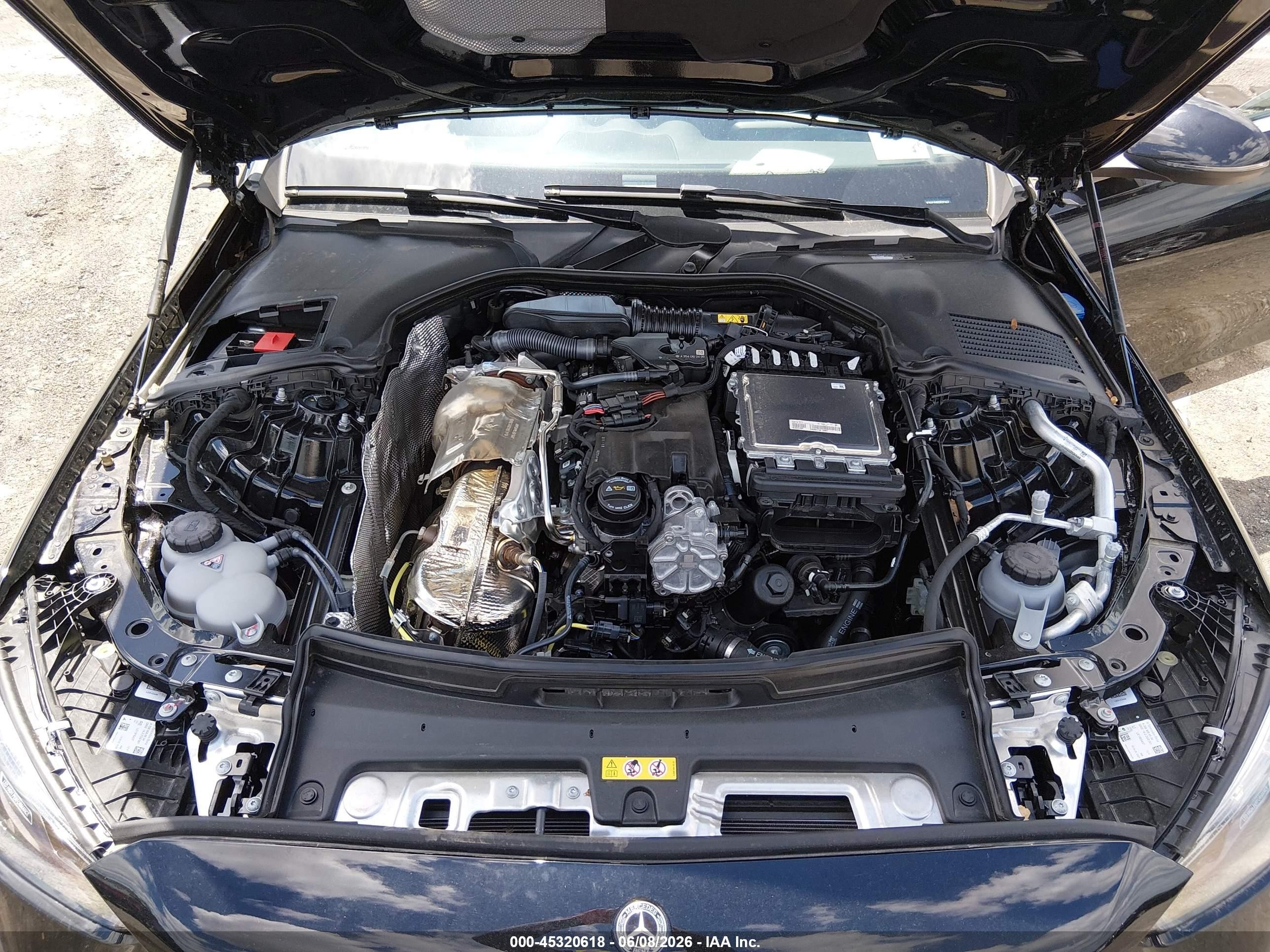 2025 Mercedes-benz C 300   Black vin: W1KAF4HBXSR291627