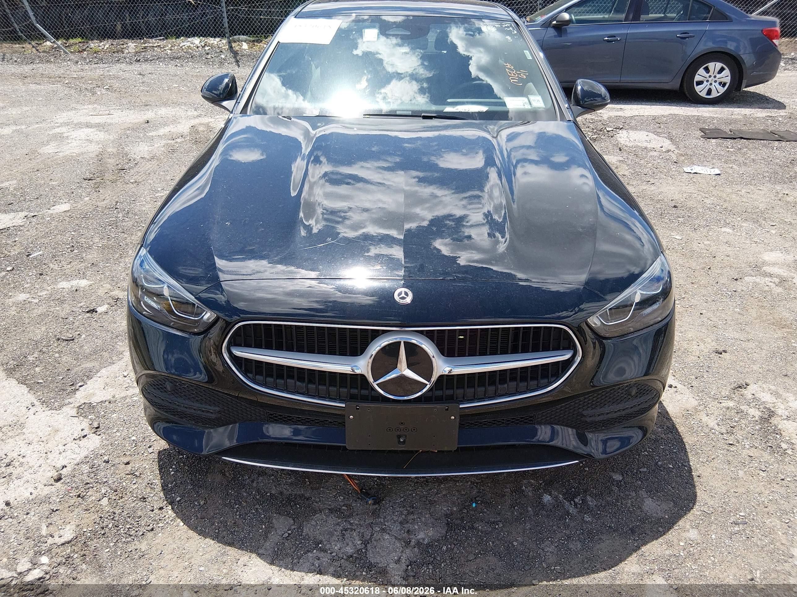 2025 Mercedes-benz C 300   Black vin: W1KAF4HBXSR291627