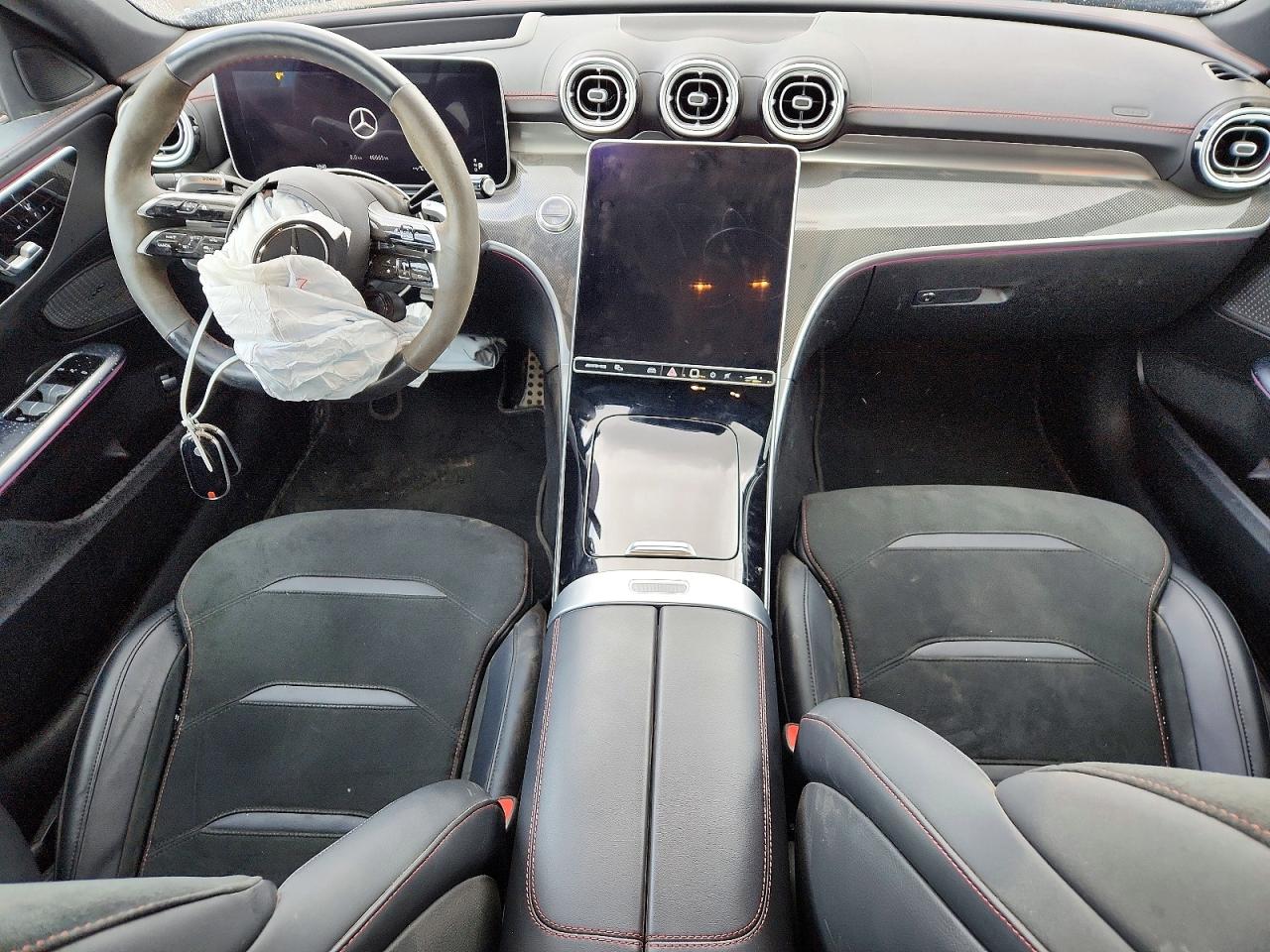 2023 Mercedes-benz C 43 Amg Черный vin: W1KAF8HB4PR124548