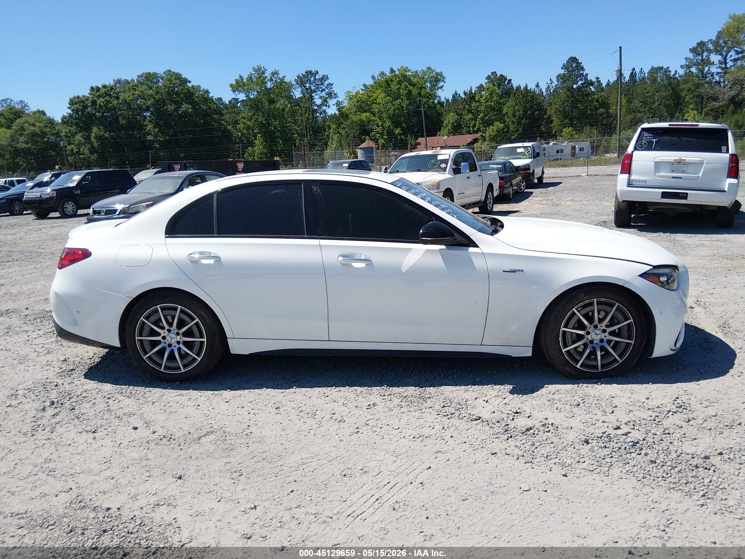 2023 Mercedes-benz Amg C 43 4matic White vin: W1KAF8HB5PR073948