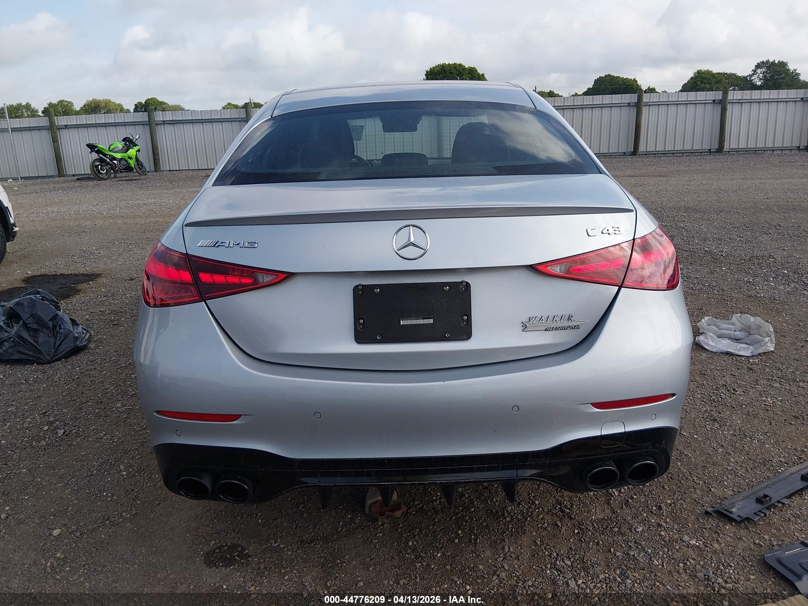 2024 Mercedes-benz Amg C 43 4matic Silver vin: W1KAF8HB5RR201298