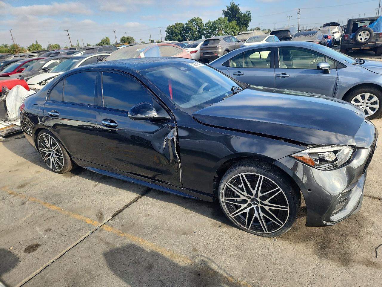 2025 Mercedes-benz C 43 Amg Угольный vin: W1KAF8HB6SR295259