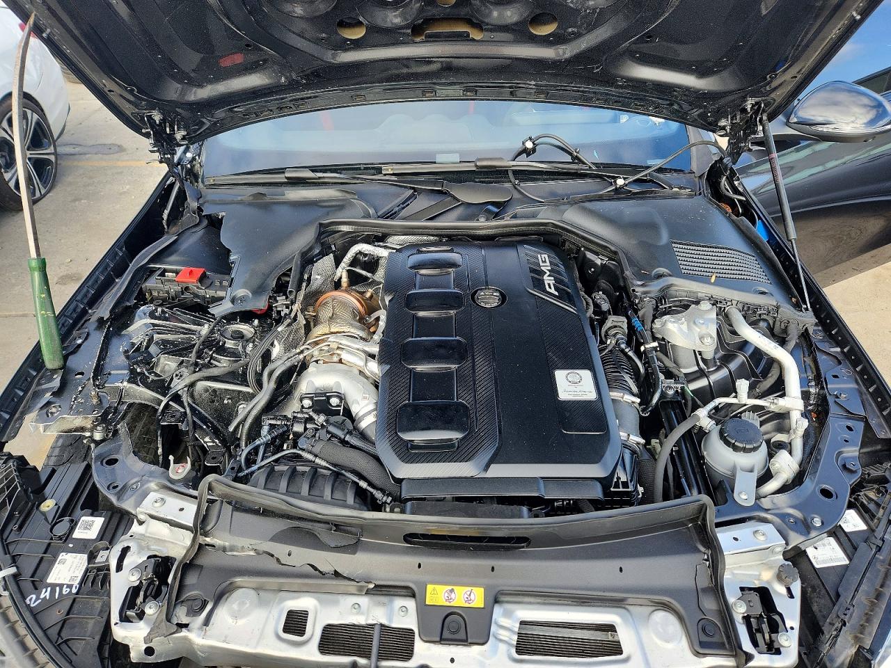 2025 Mercedes-benz C 43 Amg Угольный vin: W1KAF8HB6SR295259