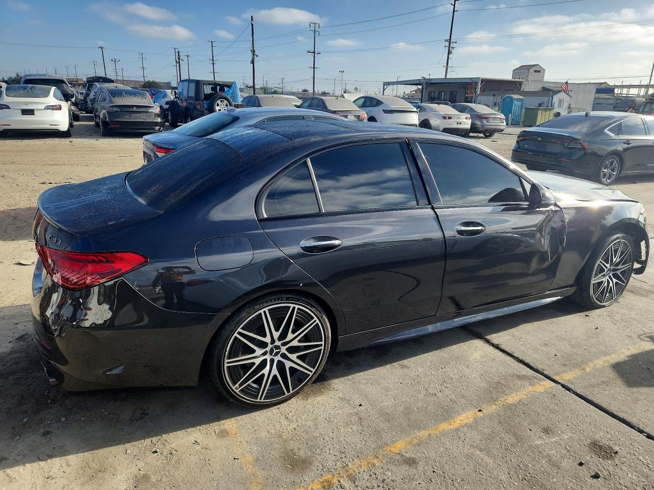 2025 Mercedes-benz C 43 Amg Угольный vin: W1KAF8HB6SR295259