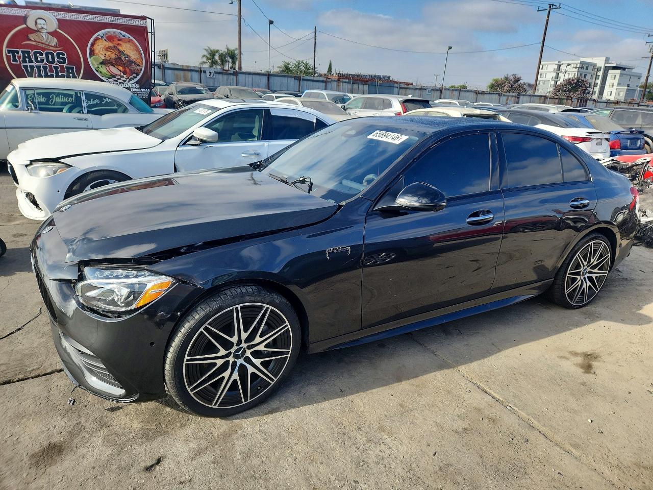 2025 Mercedes-benz C 43 Amg Угольный vin: W1KAF8HB6SR295259