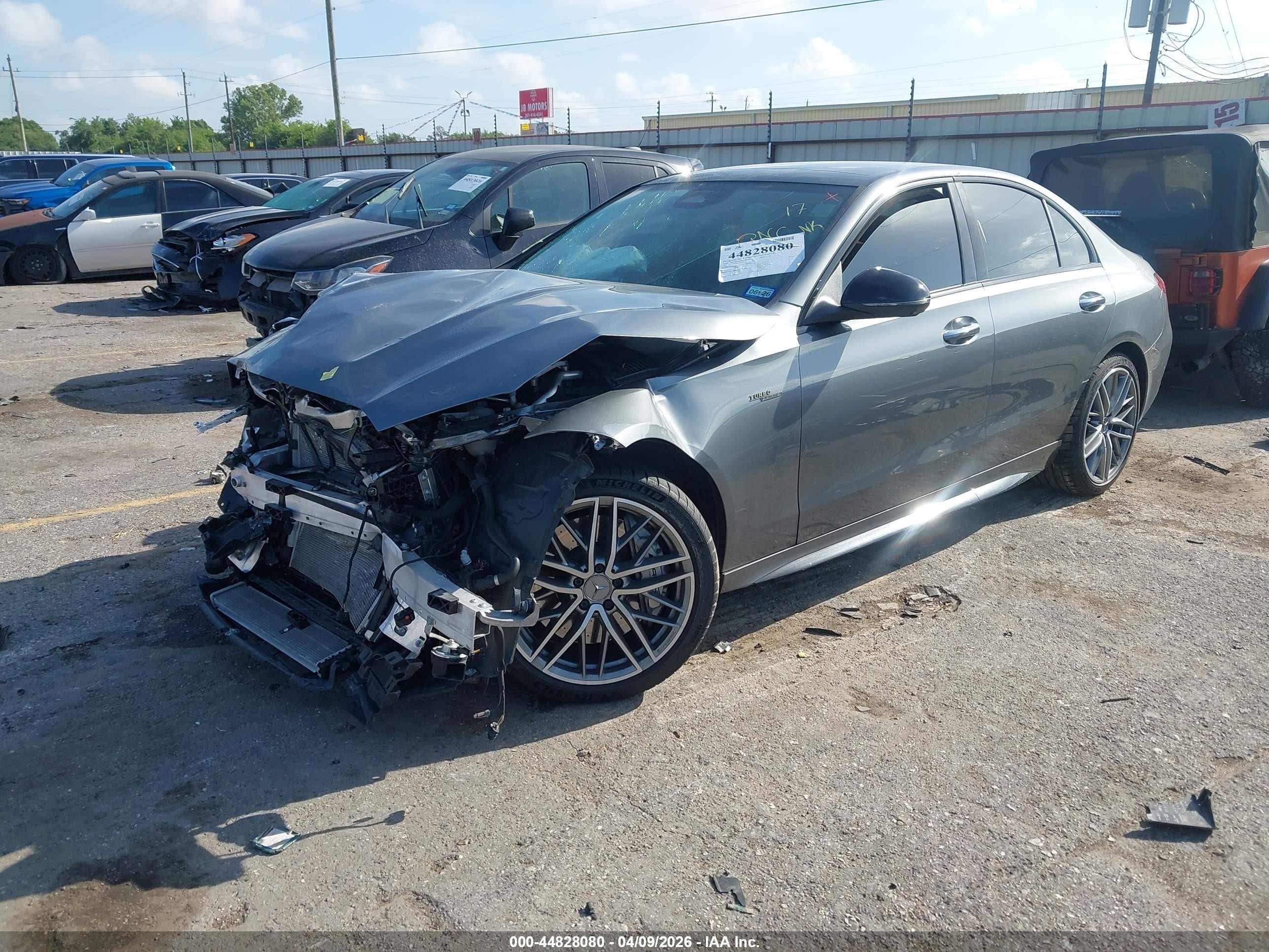 2024 Mercedes-benz Amg C 43 4matic Gray vin: W1KAF8HB7RR193852