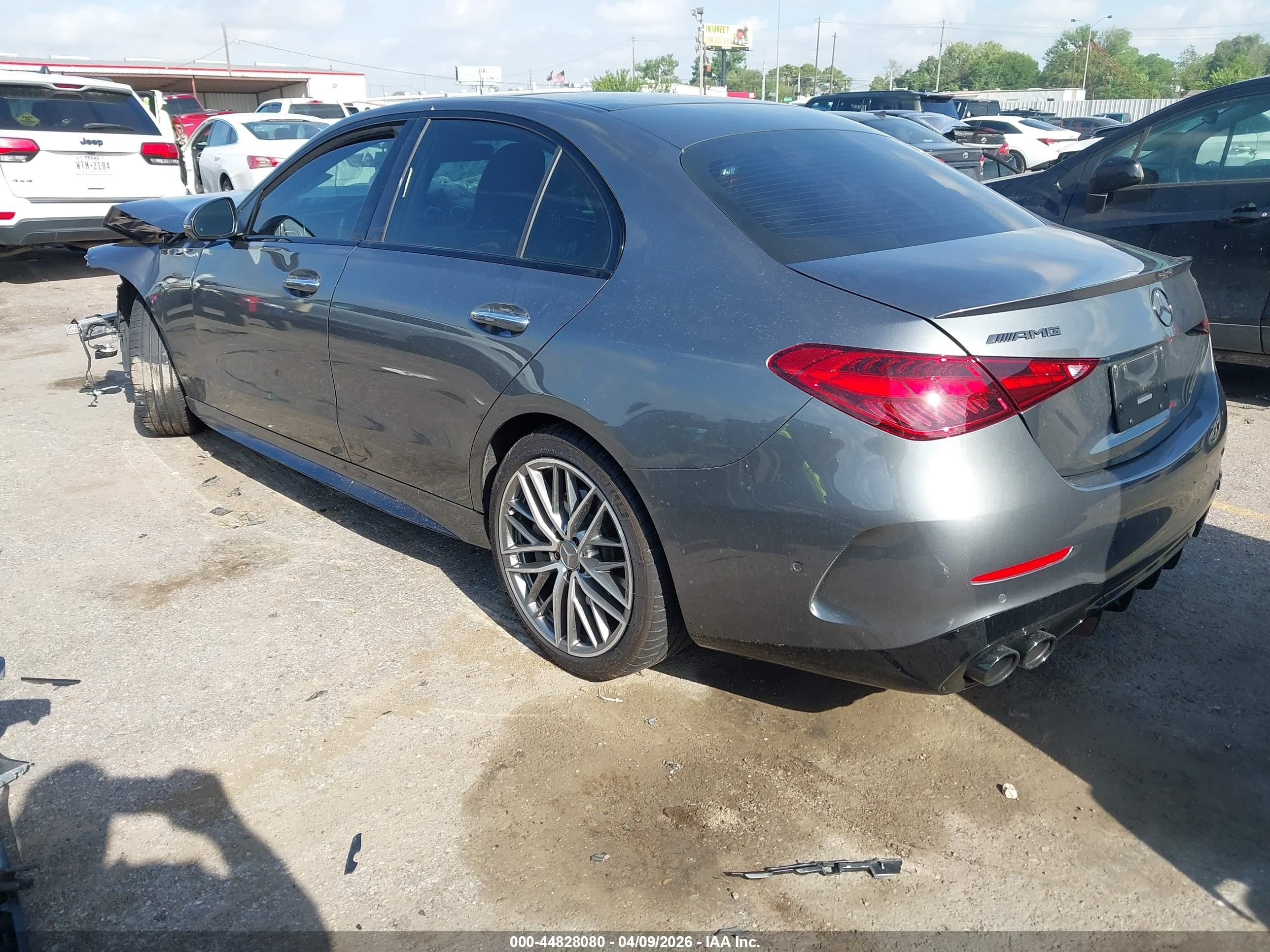 2024 Mercedes-benz Amg C 43 4matic Gray vin: W1KAF8HB7RR193852