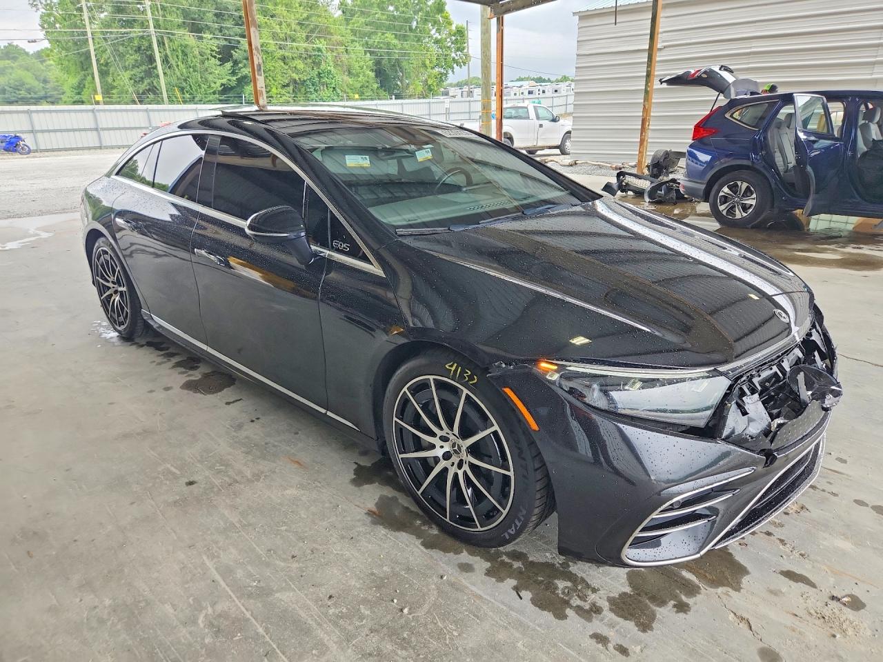 2023 Mercedes-benz Eqs Sedan 450+ Black vin: W1KCG2DB2PA031616