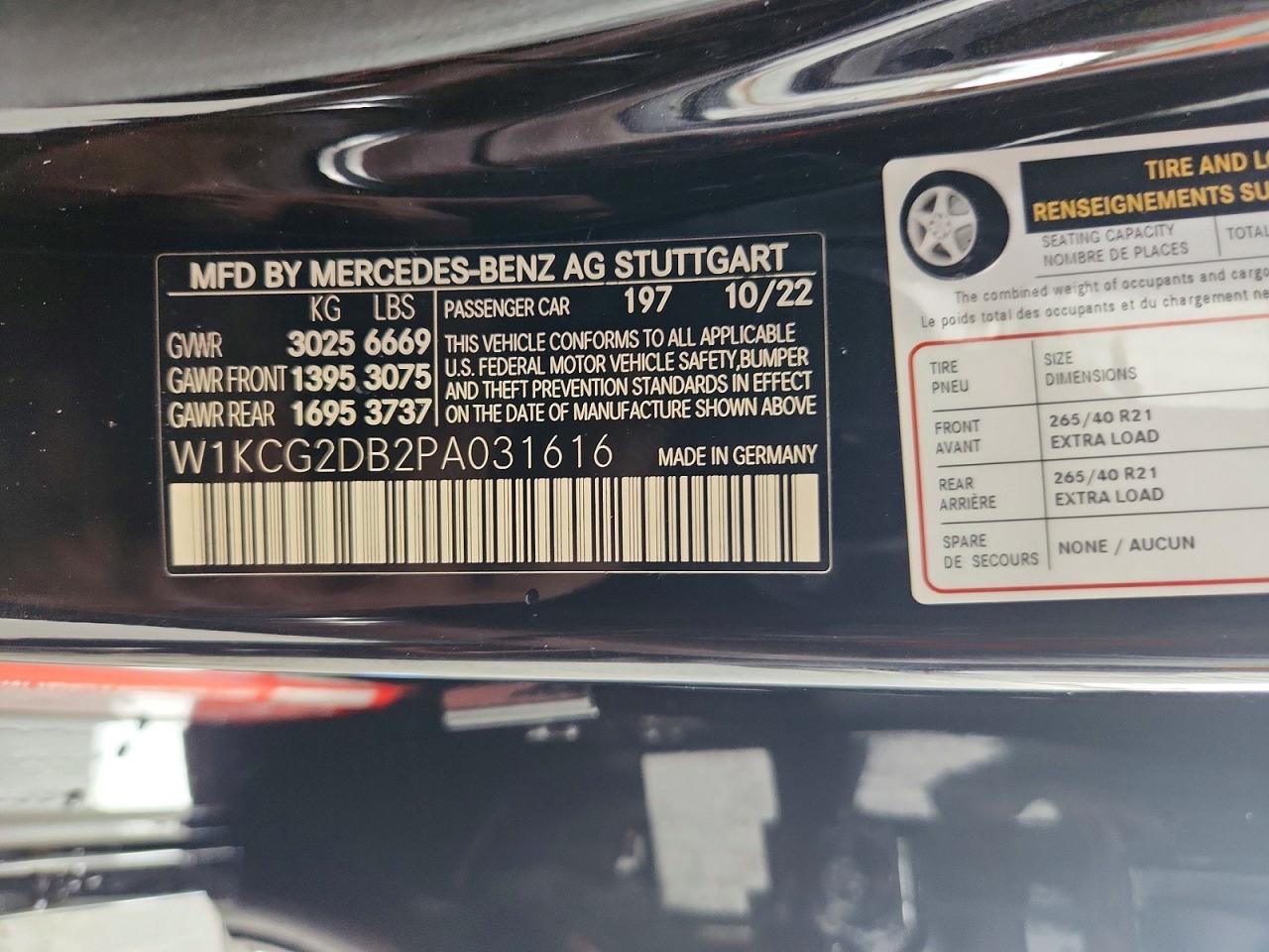 2023 Mercedes-benz Eqs Sedan 450+ Black vin: W1KCG2DB2PA031616