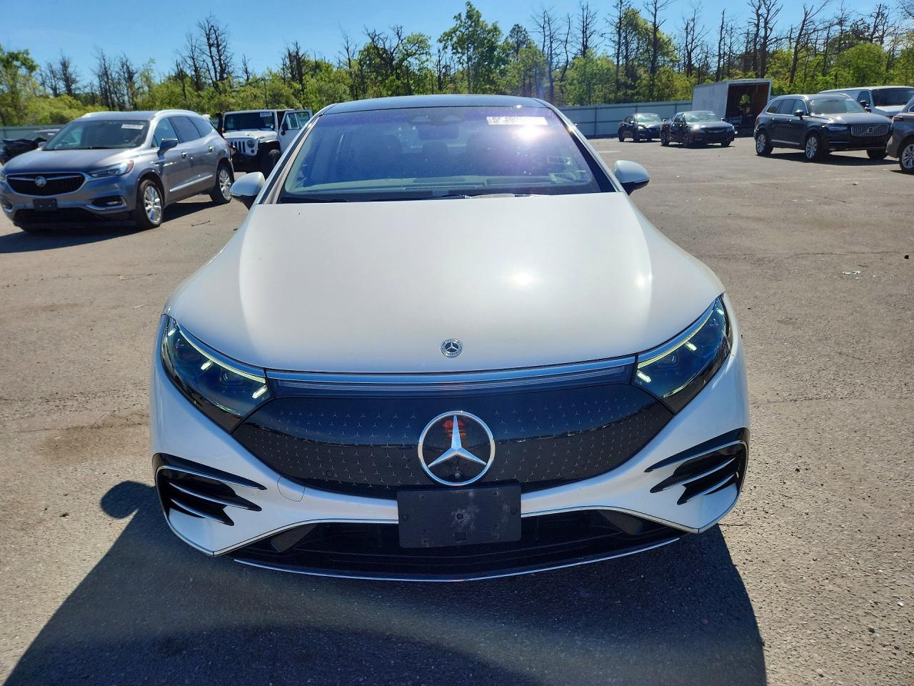 2022 Mercedes-benz Eqs Sedan 450+ White vin: W1KCG2DB6NA012841