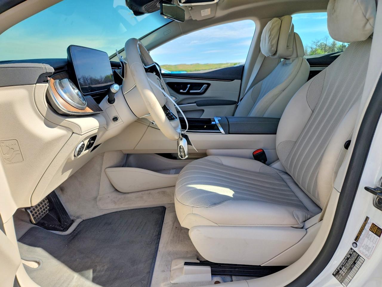 2022 Mercedes-benz Eqs Sedan 450+ White vin: W1KCG2DB6NA012841
