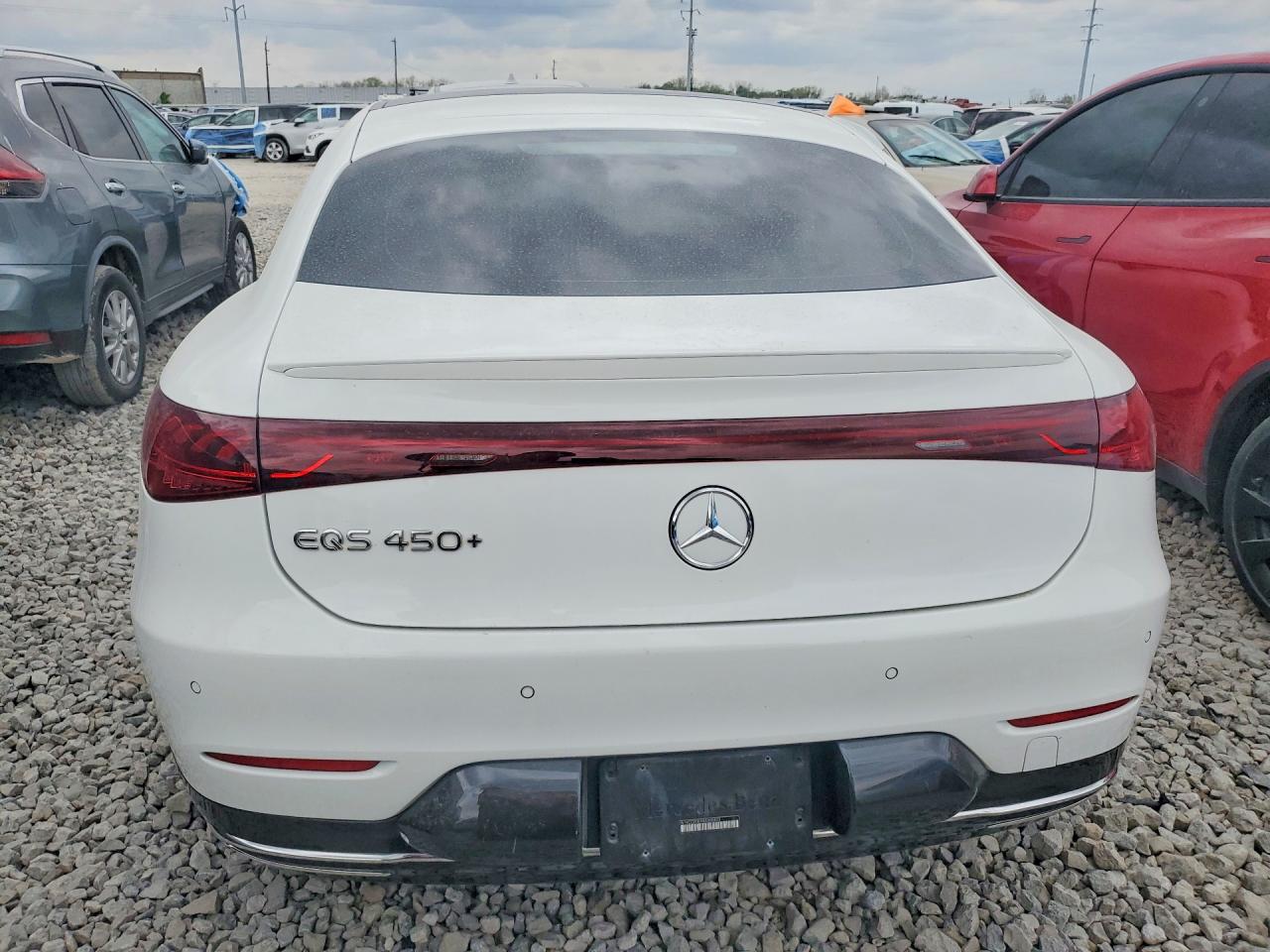 2022 Mercedes-benz Eqs Sedan 450+ White vin: W1KCG2DB7NA005803