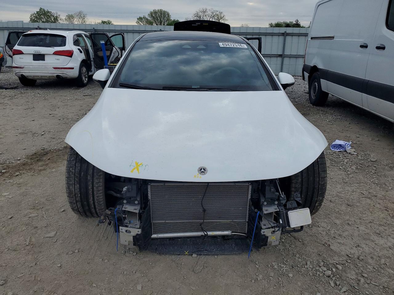 2022 Mercedes-benz Eqs Sedan 450+ White vin: W1KCG2DB7NA005803