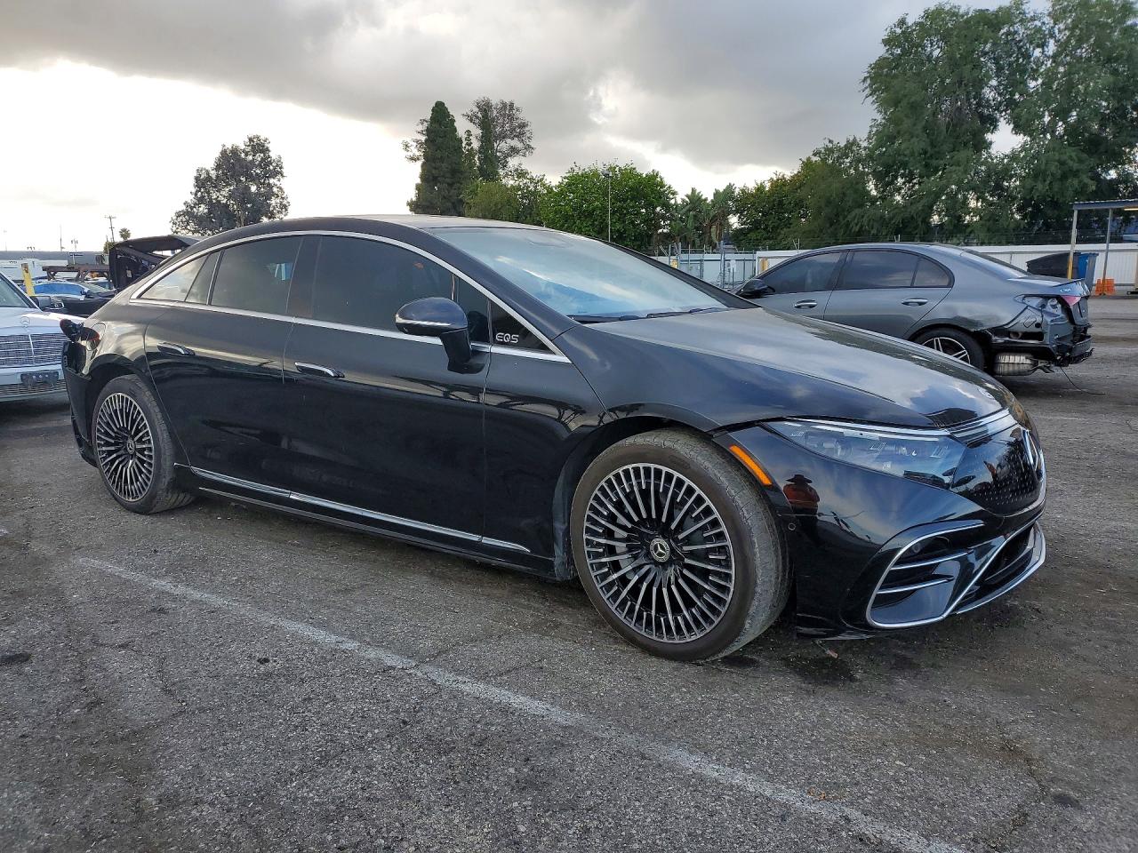 2023 Mercedes-benz Eqs Sedan 450+ Black vin: W1KCG2DB9PA032584