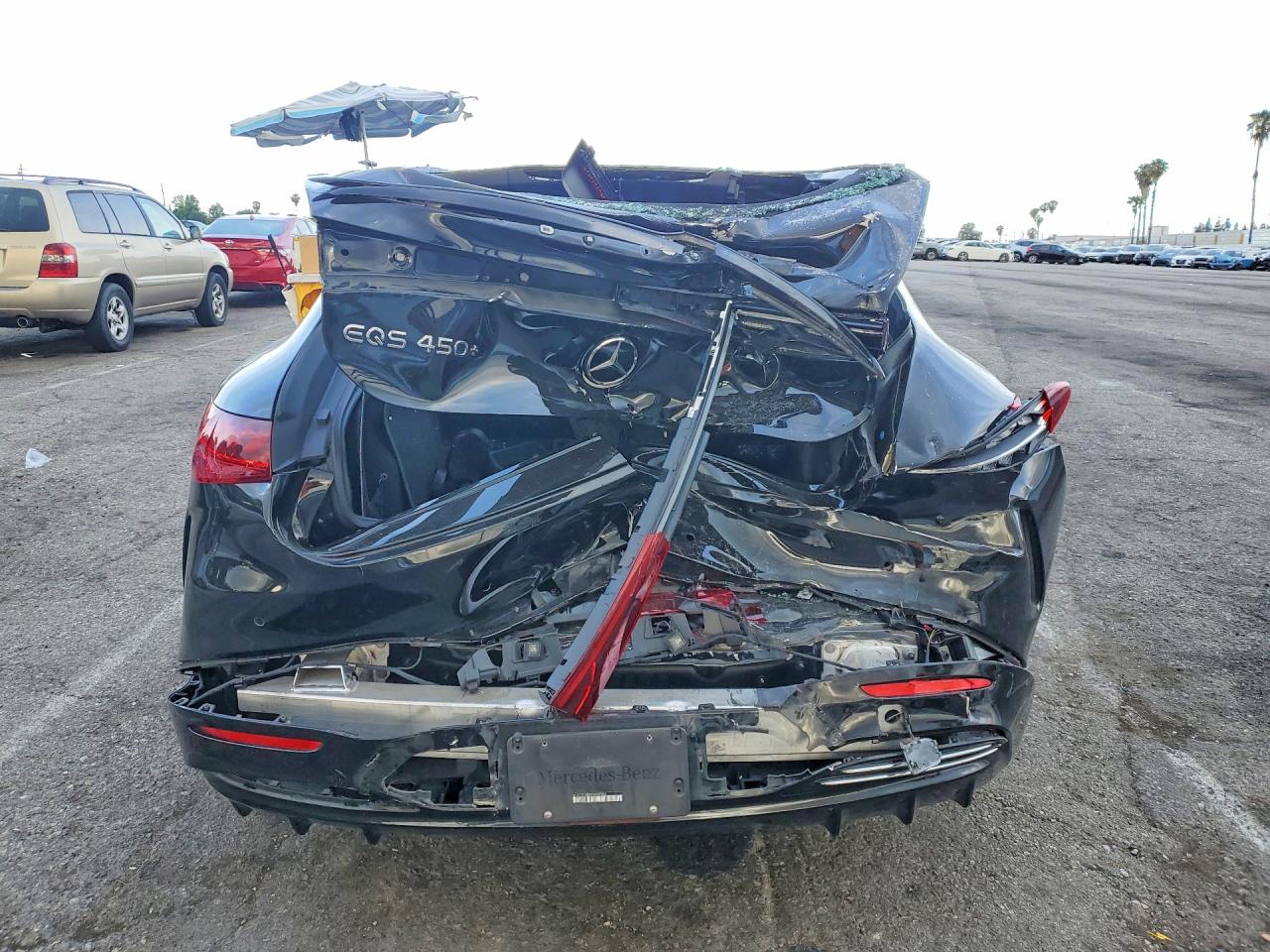 2023 Mercedes-benz Eqs Sedan 450+ Black vin: W1KCG2DB9PA032584